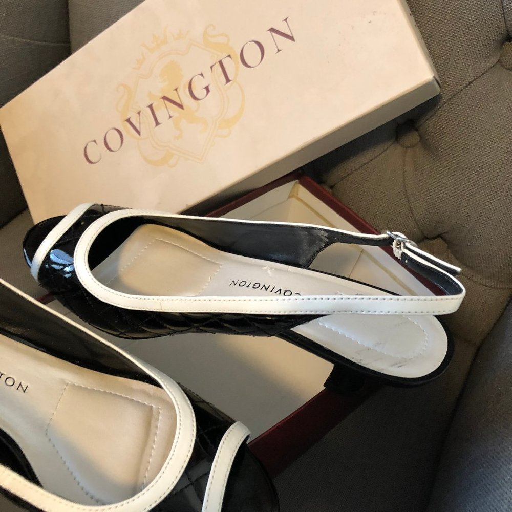 Covington Peep toe Dress shoes "Reese"